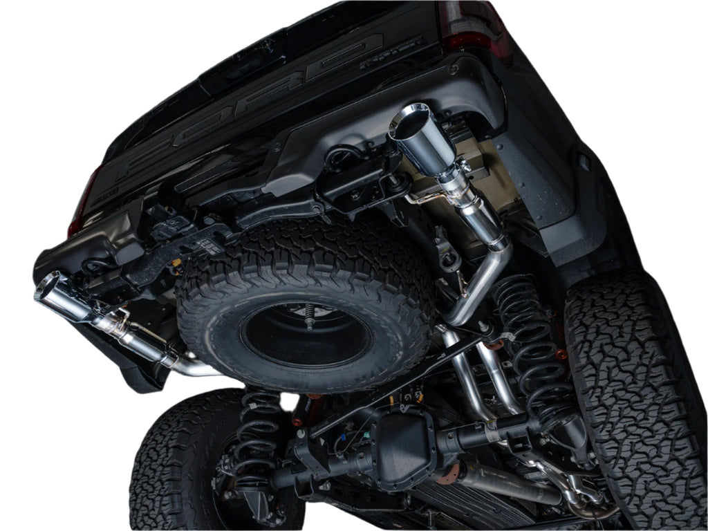 AWE Gen 3 Raptor SwitchPath Exhaust  - Chrome Silver Tips - AWE Tuning 3025-32356