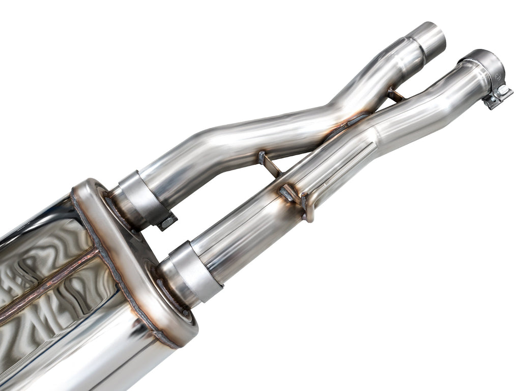 AWE Gen 3 Ford Raptor SwitchPath Exhaust  - Diamond Black Tips - AWE Tuning 3025-33356