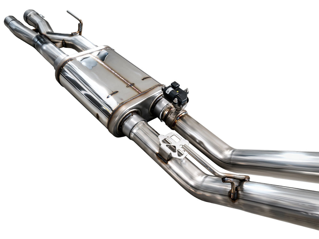 AWE Gen 3 Ford Raptor SwitchPath Exhaust  - Diamond Black Tips - AWE Tuning 3025-33356