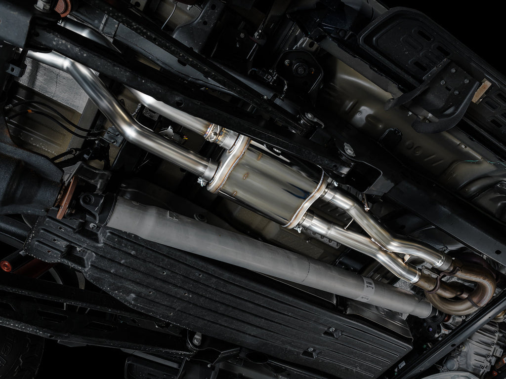 AWE Gen 3 Ford Raptor SwitchPath Exhaust  - Diamond Black Tips - AWE Tuning 3025-33356