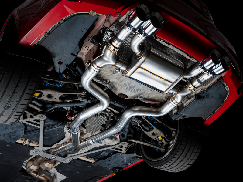 AWE Tuning BMW F8X M3/M4 SwitchPath Catback Exhaust - Chrome Silver Tips - AWE Tuning 3025-42070