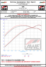 Load image into Gallery viewer, AWE Tuning 2021+ Cadillac CT4-V Blackwing SwitchPath Exhaust - Diamond Black Tips - AWE Tuning 3025-43436