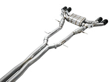 Load image into Gallery viewer, AWE Tuning 2021+ Cadillac CT4-V Blackwing SwitchPath Exhaust - Diamond Black Tips - AWE Tuning 3025-43436