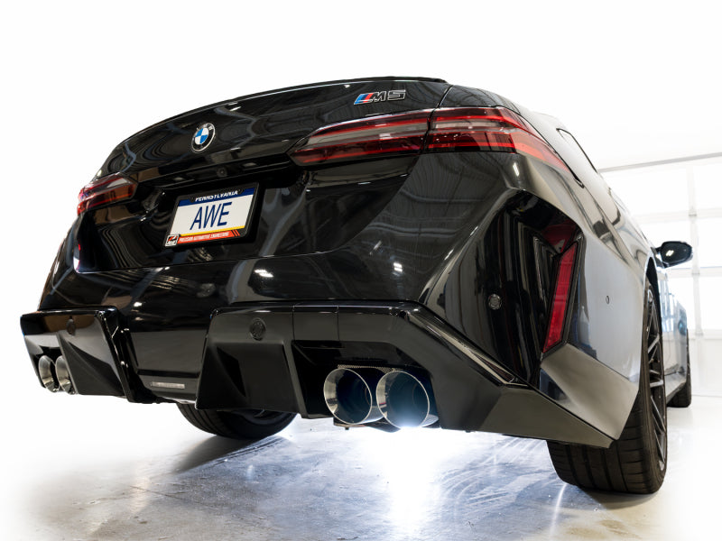 AWE Tuning AWE Tuning BMW G90/G99 M5 Touring Edition Cat-Back Exhaust - Chrome Silver Tips