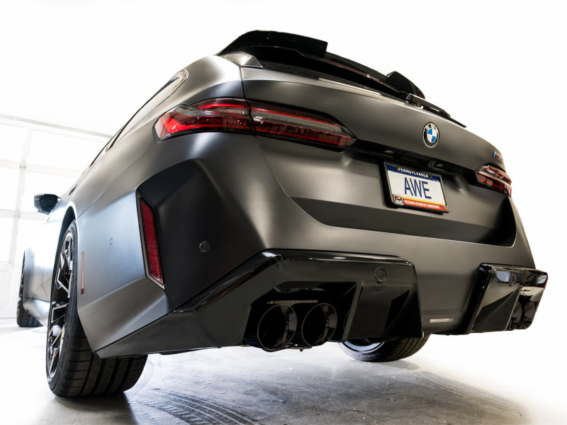 AWE Tuning AWE Tuning BMW G90/G99 M5 Touring Edition Cat-Back Exhaust - Diamond Black Tips