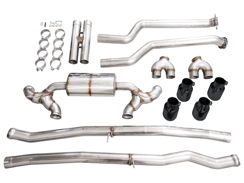 AWE Tuning AWE Tuning BMW G90/G99 M5 Touring Edition Cat-Back Exhaust - Diamond Black Tips