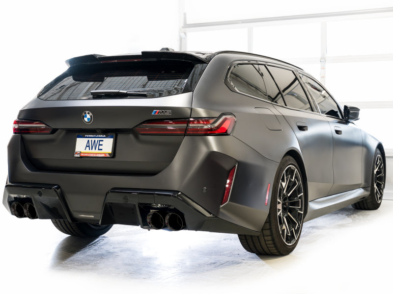 AWE Tuning AWE Tuning BMW G90/G99 M5 Touring Edition Cat-Back Exhaust - Diamond Black Tips