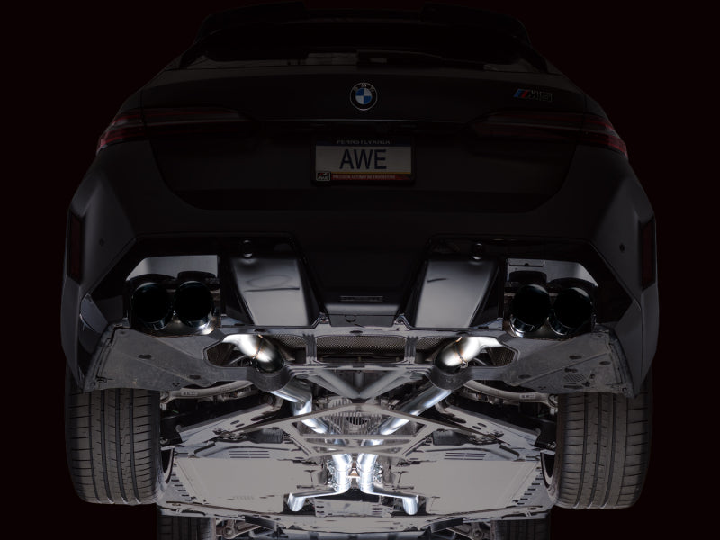 AWE Tuning AWE Tuning BMW G90/G99 M5 Touring Edition Cat-Back Exhaust - Diamond Black Tips