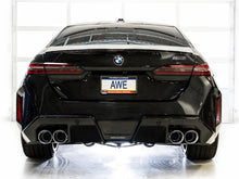 Load image into Gallery viewer, AWE Tuning AWE Tuning BMW G90/G99 M5 Track Edition Cat-Back Exhaust - Chrome Silver Tips