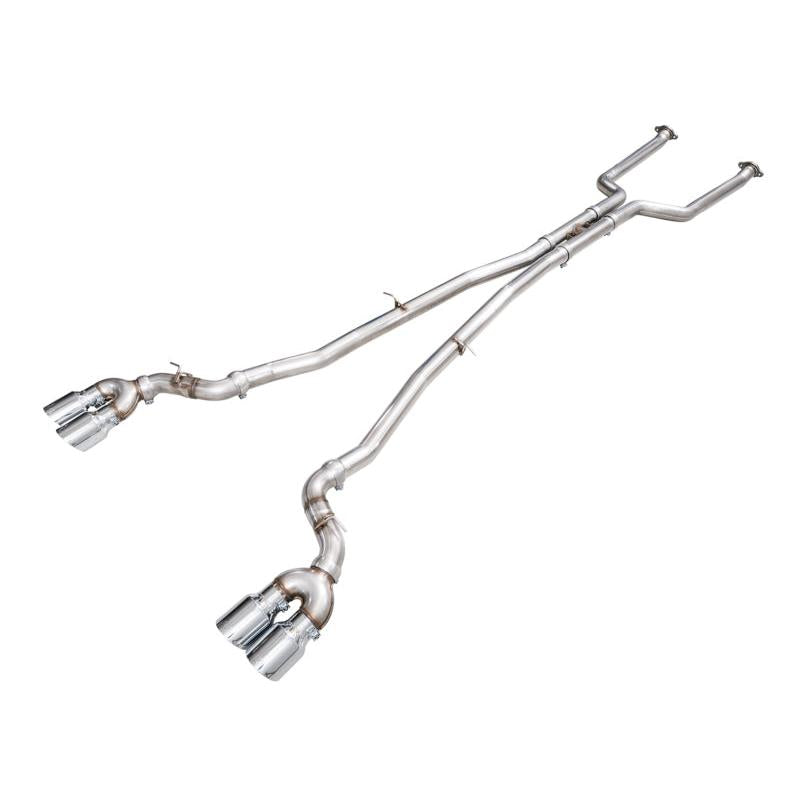 AWE Tuning AWE Tuning BMW G90/G99 M5 Track Edition Cat-Back Exhaust - Chrome Silver Tips