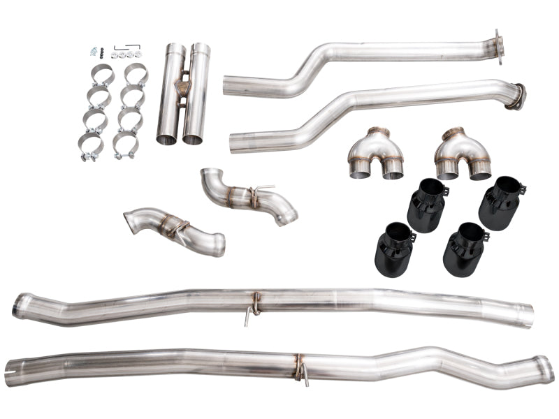 AWE Tuning AWE Tuning BMW G90/G99 M5 Track Edition Cat-Back Exhaust - Diamond Black Tips