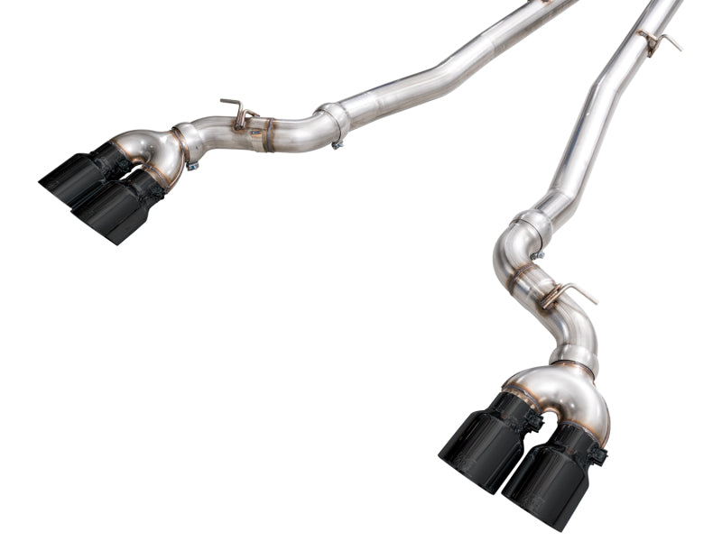 AWE Tuning AWE Tuning BMW G90/G99 M5 Track Edition Cat-Back Exhaust - Diamond Black Tips