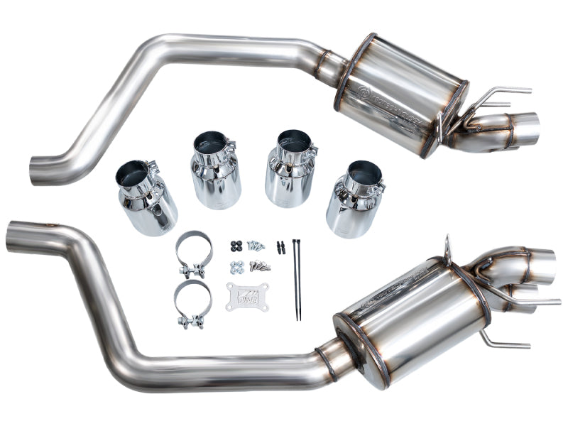 AWE Tuning AWE Tuning C6 Chevrolet Corvette Z06/ZR1 Touring Edition Axle-Back Exhaust w/ Chrome Silver Tips