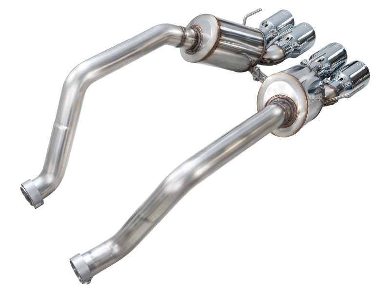 AWE Tuning AWE Tuning C6 Chevrolet Corvette Z06/ZR1 Touring Edition Axle-Back Exhaust w/ Chrome Silver Tips