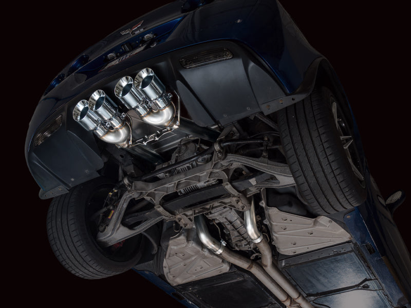 AWE Tuning AWE Tuning C6 Chevrolet Corvette Z06/ZR1 Touring Edition Axle-Back Exhaust w/ Chrome Silver Tips