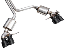 Load image into Gallery viewer, Detailed view of AWE Tuning 2022+ Porsche Macan 2.9TT Touring Edition Catback Exhaust featuring diamond black tips
