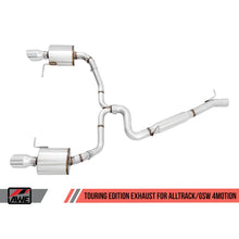 Load image into Gallery viewer, AWE Tuning VW MK7 Golf Alltrack/Sportwagen 4Motion Touring Edition Exhaust - Polished - product view 8 - AWE part 3015-32098