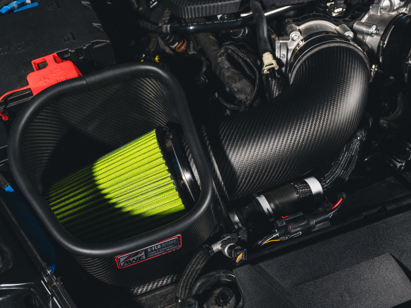 Genuine 2x2 carbon fiber intake tube