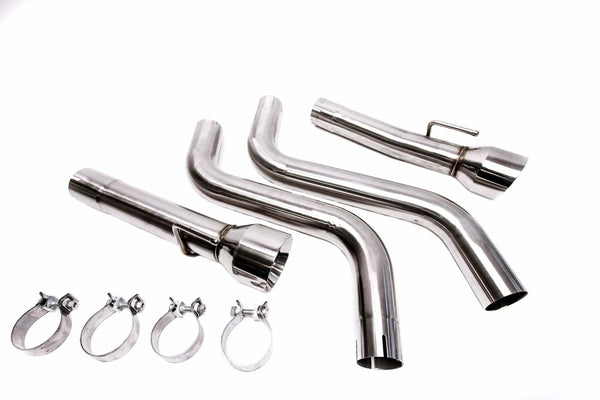 Axle Back Exhaust Kit For 15-22 Dodge Charger/Challenger 6.2/6.4L - Black Ops Auto Works