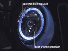 Load image into Gallery viewer, RAXJ121871-Raxiom 07-18 Jeep Wrangler JK LED Halo Headlights- Chrome Housing (Clear Lens)-Headlights-Raxiom