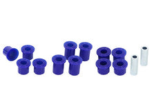 Load image into Gallery viewer, Superpro SuperPro 2005 Nissan Frontier LE Rear Leaf Spring and Shackle Bushing Kit