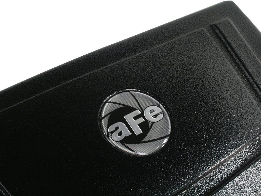 aFe aFe MagnumFORCE Intake System Cover, Black, 2015 Ford F-150 Ecoboost V6 2.7L/3.5L (tt)