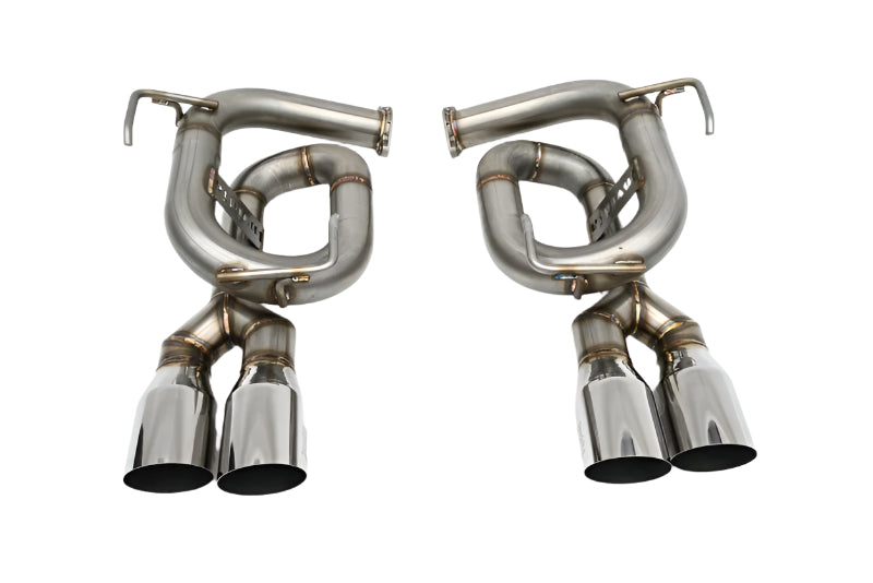 2022+ Subaru WRX Twin Loop 3.5in. Single Layer S.S Tip Axle-Back Exhaust