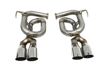 Load image into Gallery viewer, 2022+ Subaru WRX Twin Loop 3.5in. Single Layer S.S Tip Axle-Back Exhaust