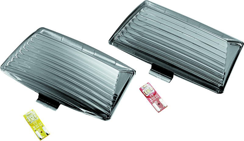 KUR4823-Kuryakyn Rear Smoke Fender Tip Lens With Led-Light Bars & Cubes-Kuryakyn