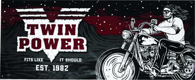 TWP157273-Twin Power Twin Power Banner 2 Feet X 6 Feet-Stickers/Decals/Banners-TwinPower