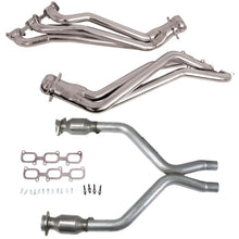 Load image into Gallery viewer, BBK16422-BBK 11-14 Ford Mustang V6 1-3/4 Long Tube Headers w/High Flow Catted X-Pipe (Silver Ceramic)-Headers &amp; Manifolds-BBK