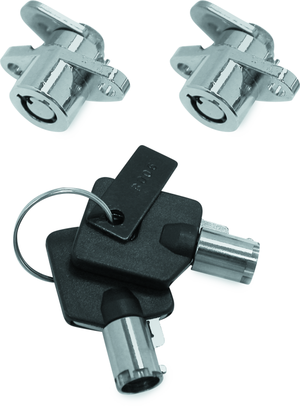 BKC491989-Bikers Choice 93-13 Touring Hard Bag Saddlebag Lock Set Pr-Bags - Saddlebags-Bikers Choice