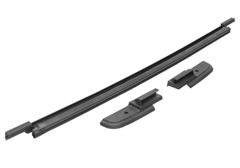 RAM741036-Rampage 2018-2022 Jeep Wrangler(JL) 4-Door Tonneau Cover w/ Tailgate Bar Kit - Black Diamond-Soft Tops-Rampage