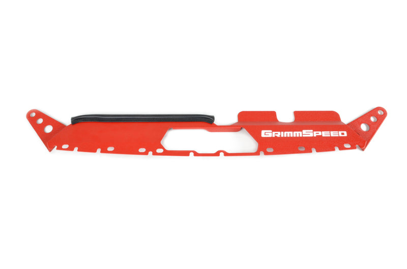 GRM096042-GrimmSpeed 15+ Subaru WRX/STI Radiator Shroud - Red-Radiator Shrouds-GrimmSpeed