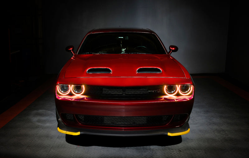 Oracle 15-21 Dodge Challenger Dynamic Surface Mount Headlight Halo Kit - ColorSHIFT - Dynamic-Fog Lights-ORACLE Lighting