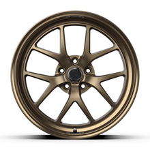 Load image into Gallery viewer, FFTRSSBL-99554+38-fifteen52 Sector RSR 19x9.5 5x114.3 38mm ET 73.1mm Center Bore Matte Bronze w/ Gloss Lip-Wheels - Cast-fifteen52
