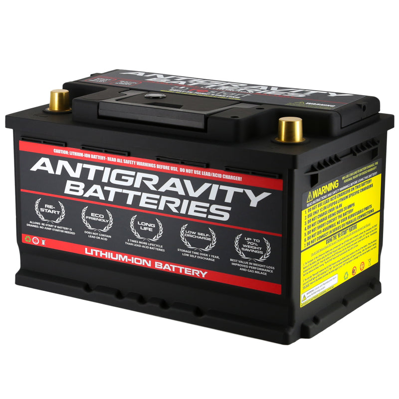 Antigravity H7/Group 94R Lithium Car Battery w/Re-Start Antigravity Batteries 80Ah