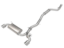 Load image into Gallery viewer, aFe aFe POWER Takeda 2021 Toyota Supra 2.0L (t) 2.5in-3in 304 SS CB Exhaust w/ Polished Tips