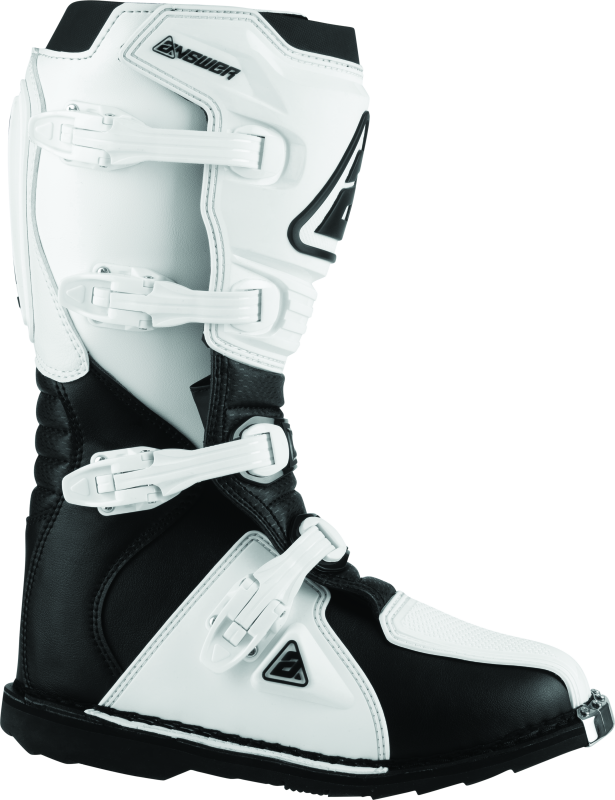 ANS446633-Answer AR1 Boot Black/White - 7-Motorcycle Boots-Answer
