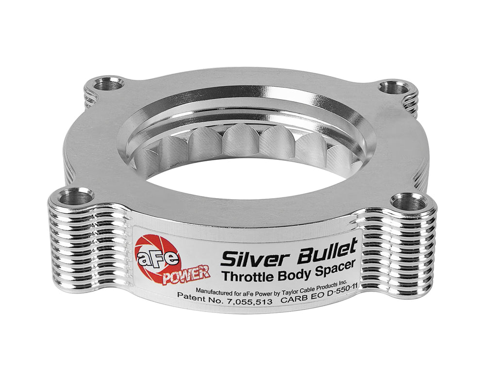 aFe aFe Silver Bullet Throttle Body Spacers TBS Ford F-150 Raptor 10-12 V8-6.2L