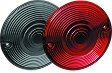 Load image into Gallery viewer, KUR4996-Kuryakyn Red Lenses For Flat Turn Signals-Light Accessories and Wiring-Kuryakyn