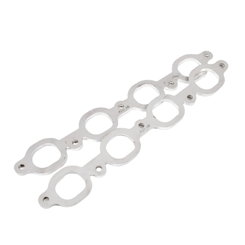 SSWHFLT1_200-Stainless Works 2014+ Chevrolet LT1/LT4 Port Matched Header 304SS Exhaust Flanges 2in Primaries-Flanges-Stainless Works