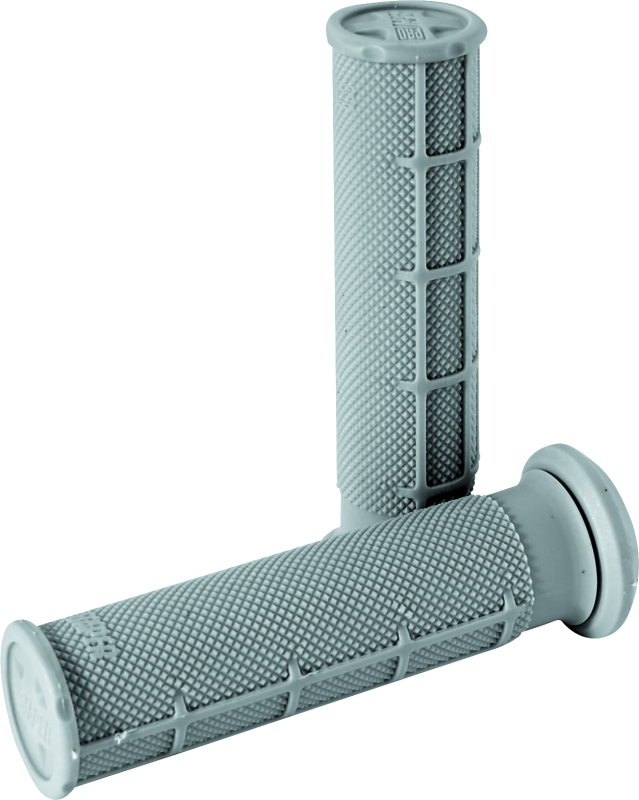 PTR024834-ProTaper 1/2 Waffle Grips - Soft ATV Light Gray-Grips-ProTaper