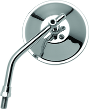 Load image into Gallery viewer, BKM600800-BikeMaster 4in Adjustable Round Mirror 10mm - Each - Chrome-Side Mirrors-Bike Master