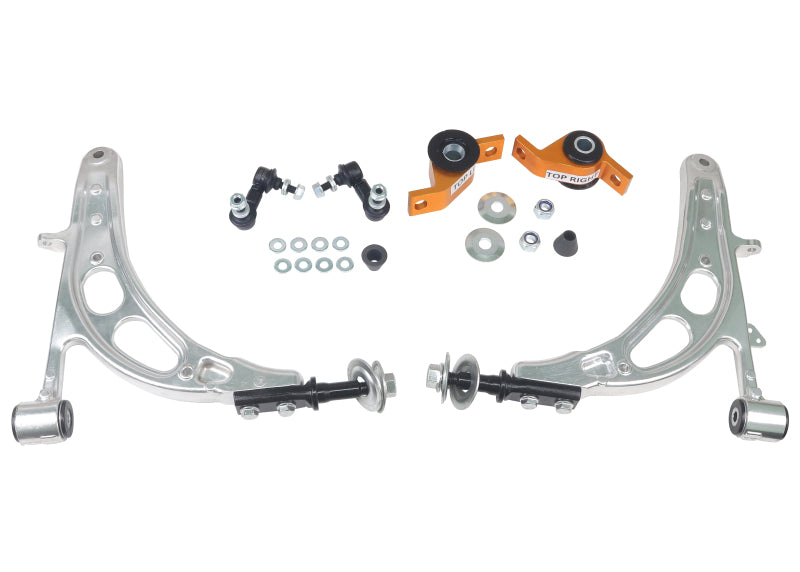 Whiteline-Whiteline 93-07 Subarau Impreza Front Lower Street Performance Alloy Control Arm Kit