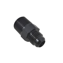 Load image into Gallery viewer, Russell Performance -10 AN to 1/2in NPT Straight Flare to Pipe (Black)-Fittings-Russell