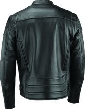 Load image into Gallery viewer, RIV094356-River Road Race Leather Jacket Black - Small-Jackets - Leather-River Road