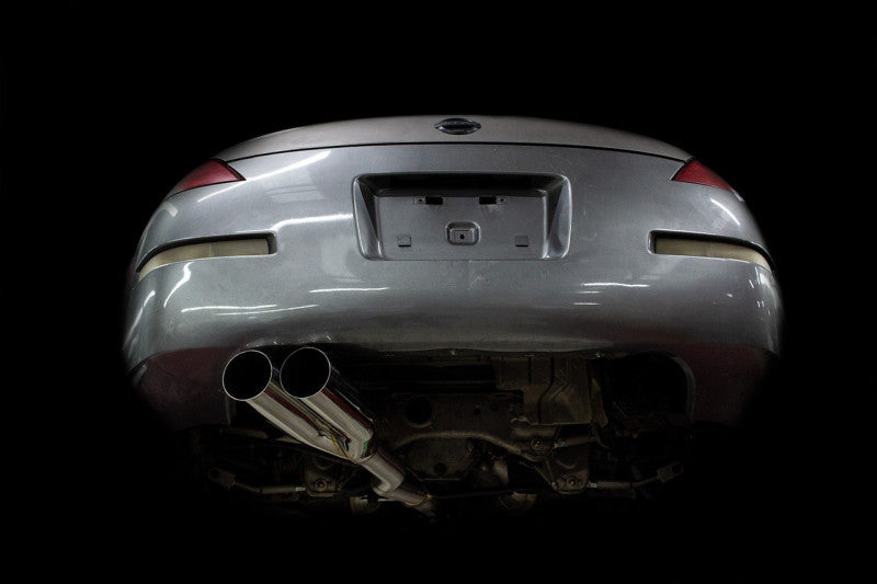 ISR Performance EP (Straight Pipes) Dual Tip Exhaust 4in - Nissan 350Z-Catback-ISR Performance