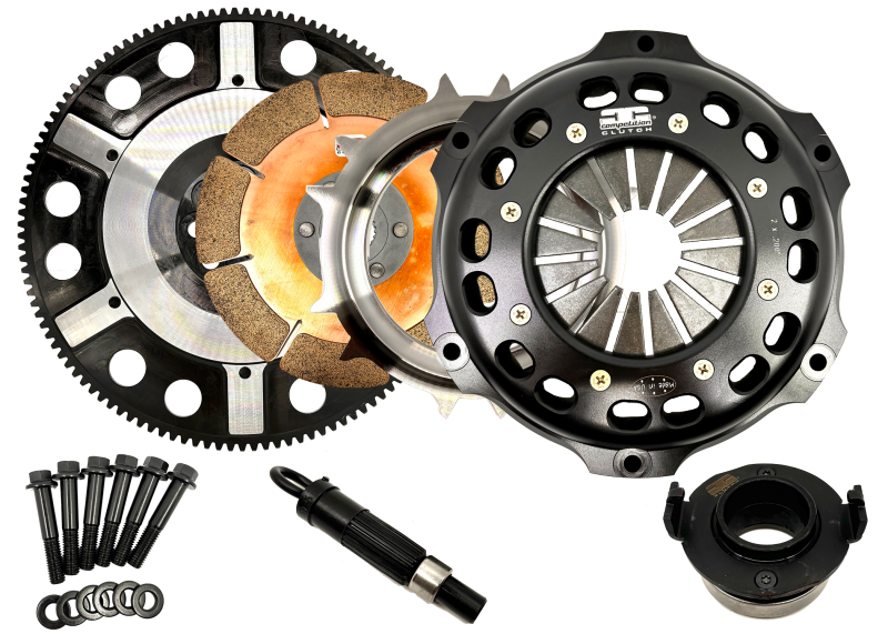 COMP1848037-1-Competition Clutch Honda/Acura K Series 184mm Single Disc Ceramic Clutch Kit-Clutch Kits - Single-Competition Clutch
