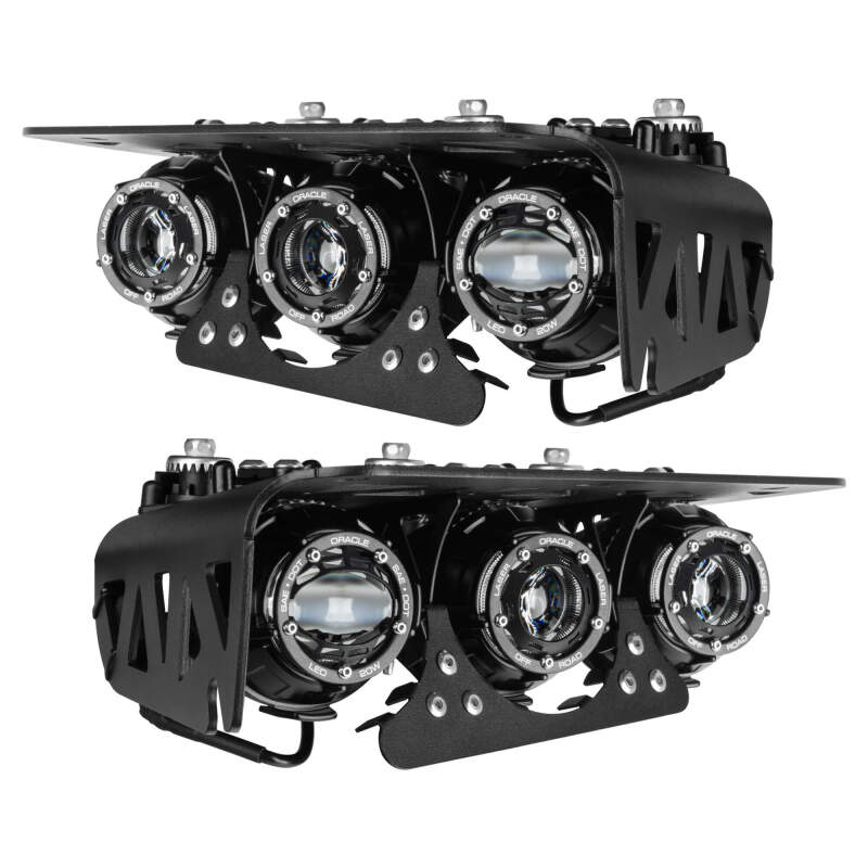 ORL5928-LZZ-001-Oracle Lighting 21-24 Ford Bronco Off Road Laser and LED Fog Light Kit for Steel Bumper SEE WARRANTY-Fog Lights-ORACLE Lighting